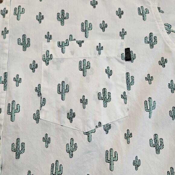 NWT Valor Collective Cactus Short Sleeve Casual Button-up Shirt Men's XXL - Picture 4 of 11